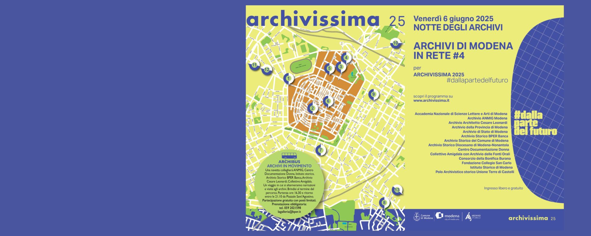 Venerdì 6 giugno 2025 NOTTE DEGLI ARCHIVI