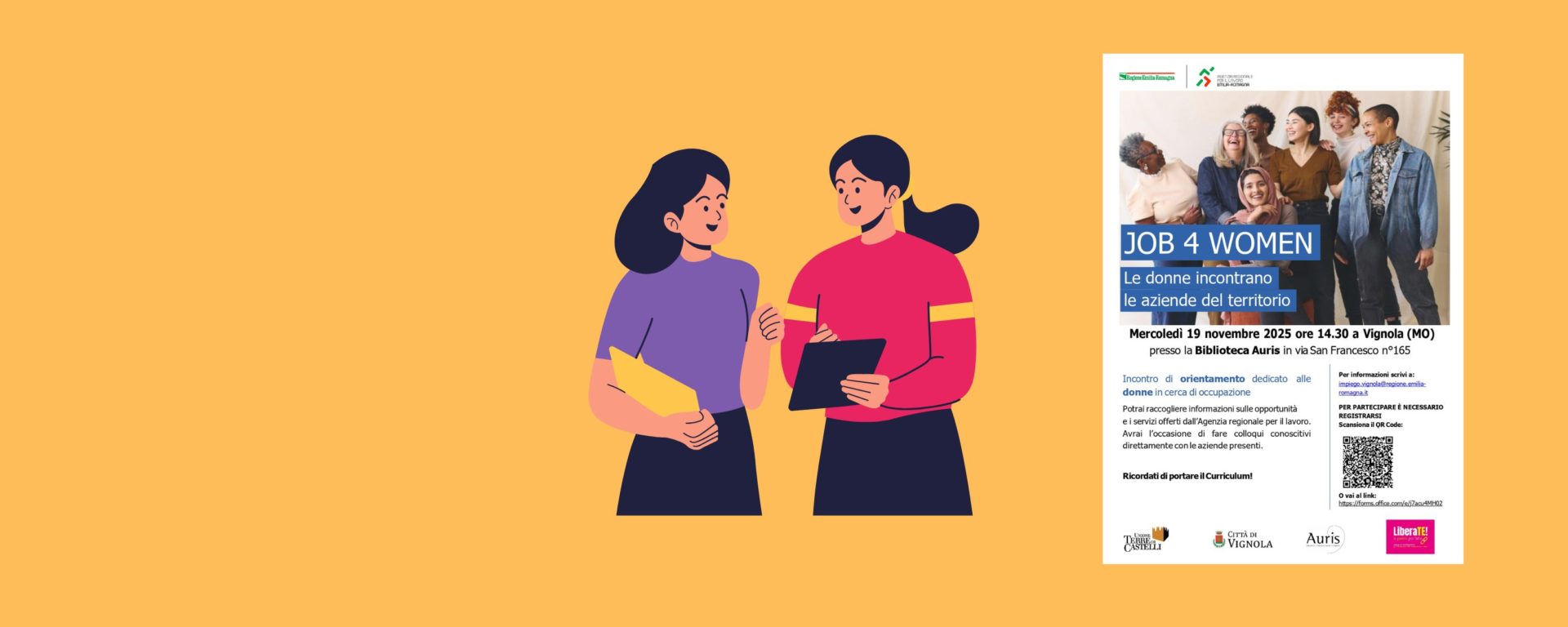 JOB 4 WOMEN – Le donne incontrano le aziende del territorio