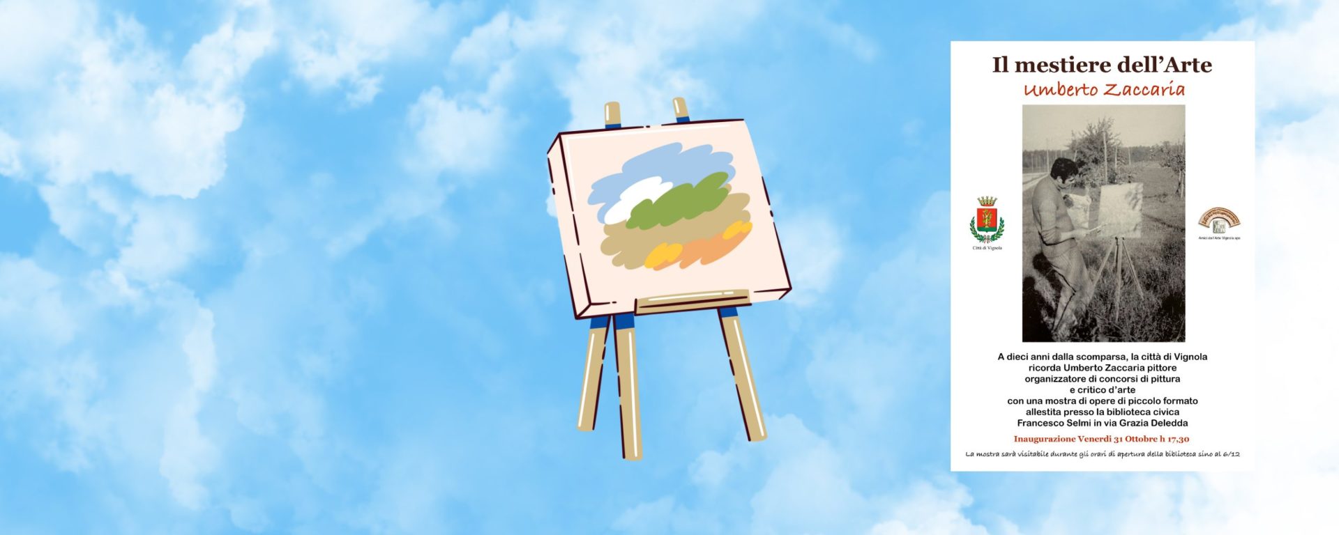 Il mestiere dell’arte – Umberto Zaccaria. Inaugurazione mostra 31 ottobre 2025