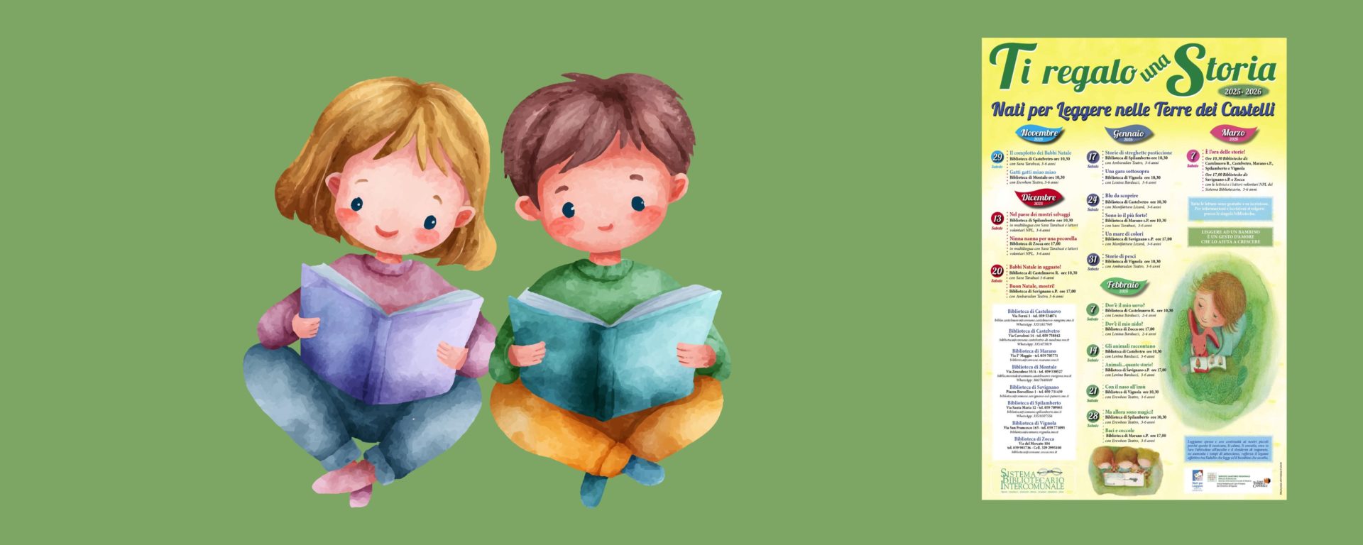 Ti regalo una storia – NPL nelle Terre di Castelli