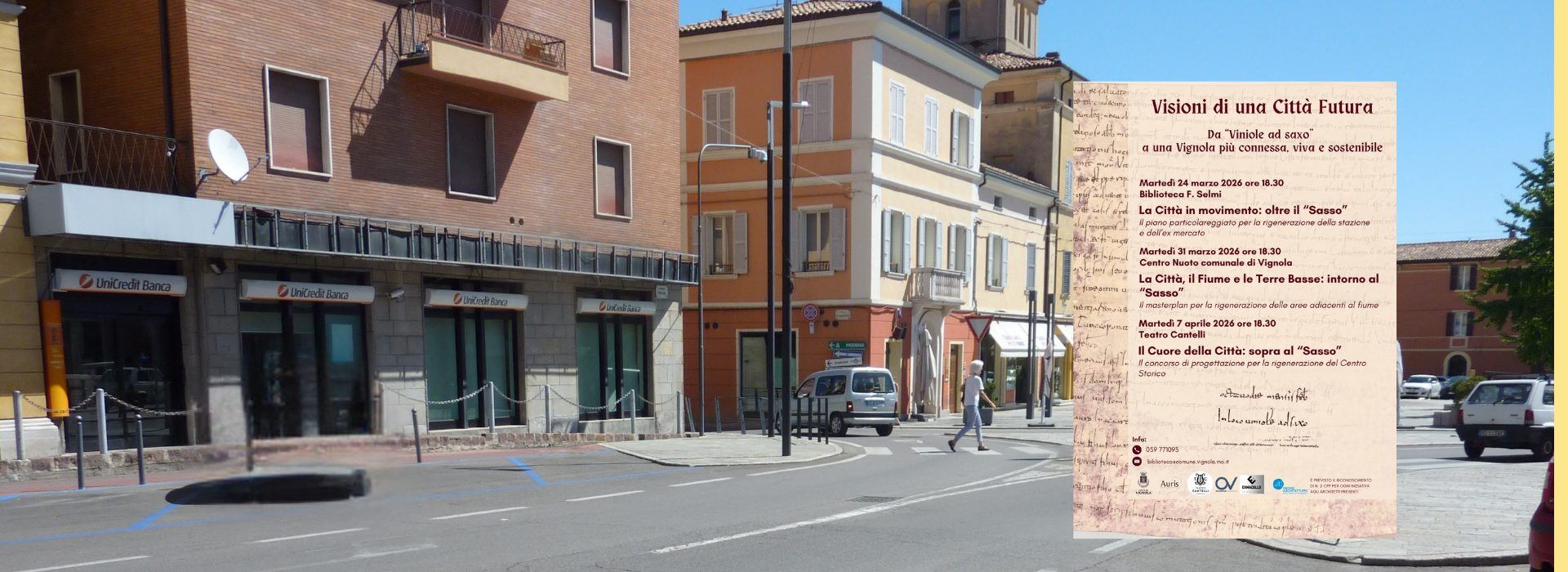 Visioni di una Città Futura Da “Viniole ad saxo” a una Vignola più connessa, viva e sostenibile