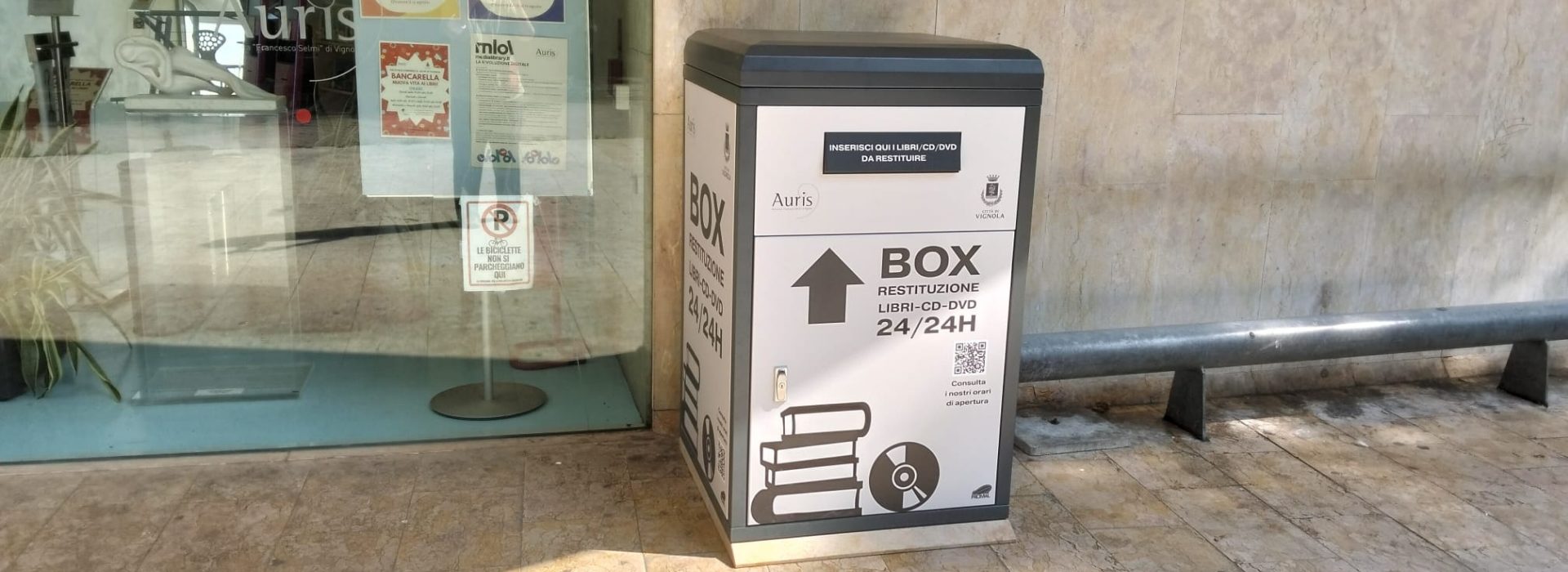 In Auris è arrivato il box per la restituzione dei libri