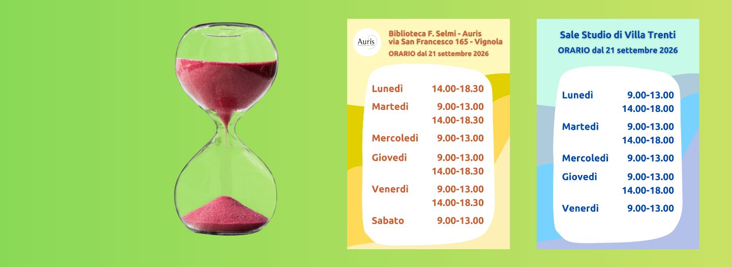 Dal 21 settembre entra in vigore l’orario invernale per Auris e Villa Trenti